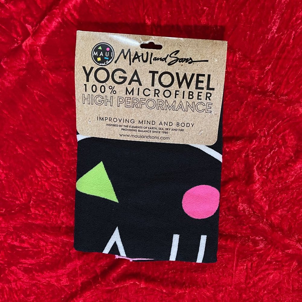 Maui ans Sons Microfiber Yoga Towel